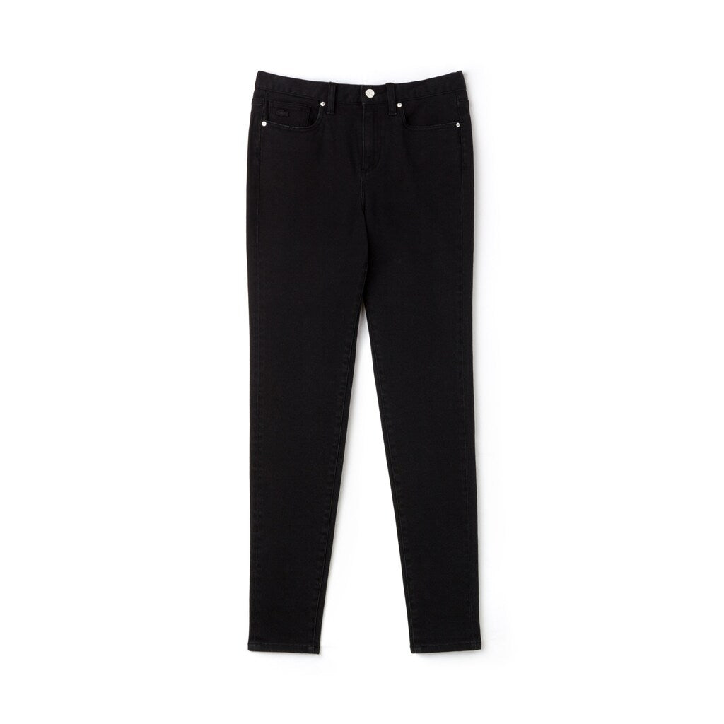Wo  Lacoste LIVE Five-Pocket Stretch Cotton Denim Jeans | Lacoste Womens