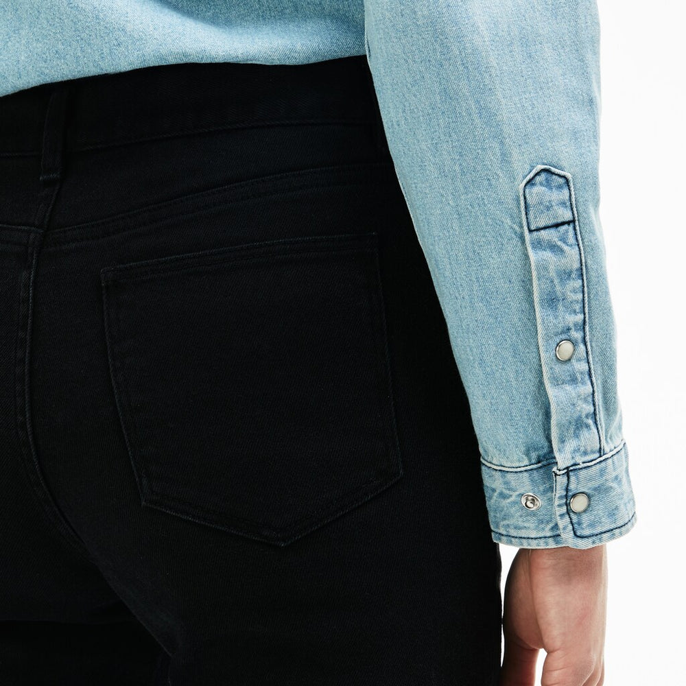 Wo  Lacoste LIVE Five-Pocket Stretch Cotton Denim Jeans | Lacoste Womens