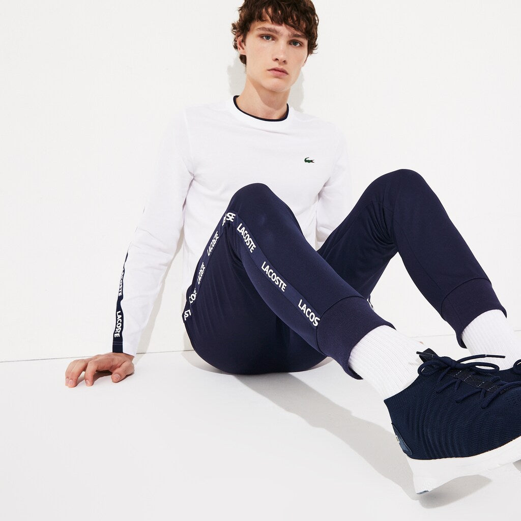 SPORT Signature Bands Piqué Track Pants | Lacoste Mens