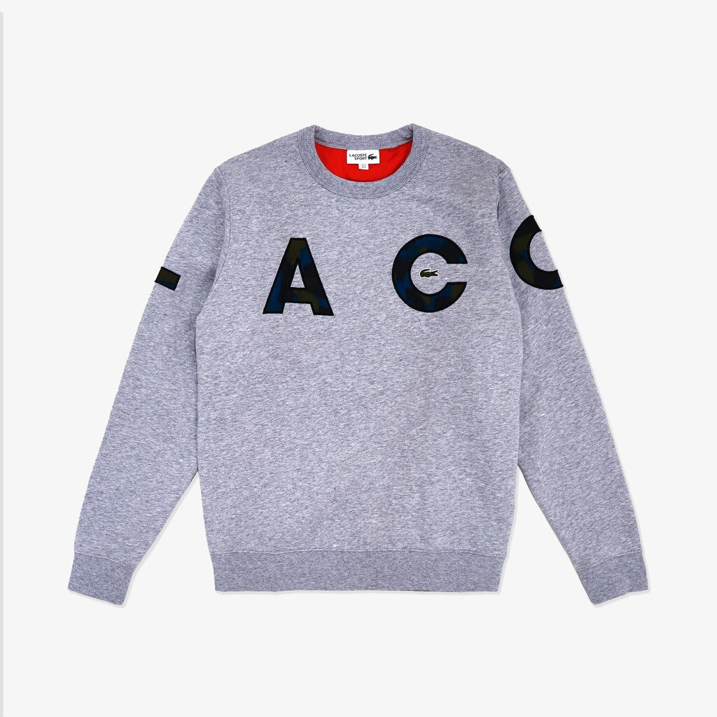 SPORT Camo Logo Fleece Sweatshirt | Lacoste Mens