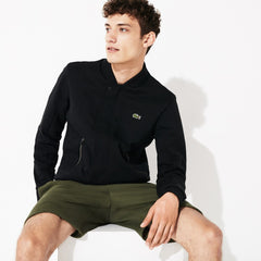SPORT Quilted Cotton Blend Fleece Bomber Jacket | Lacoste Mens