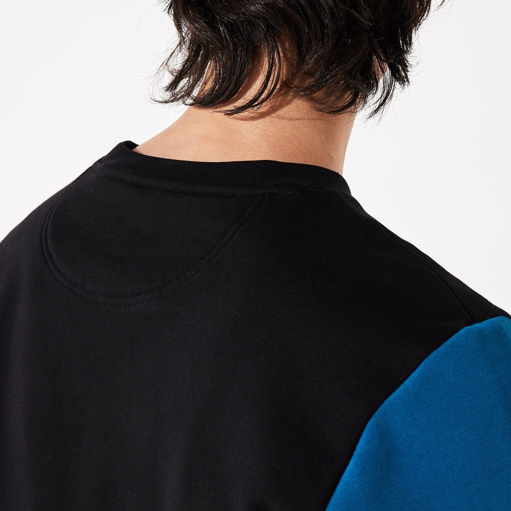 SPORT Striped-Sleeve Fleece Sweatshirt | Lacoste Mens