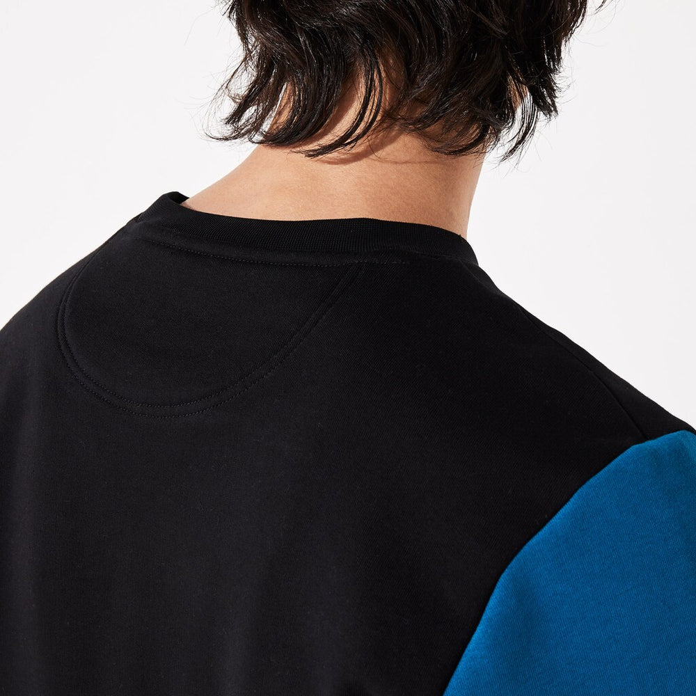 SPORT Striped-Sleeve Fleece Sweatshirt | Lacoste Mens