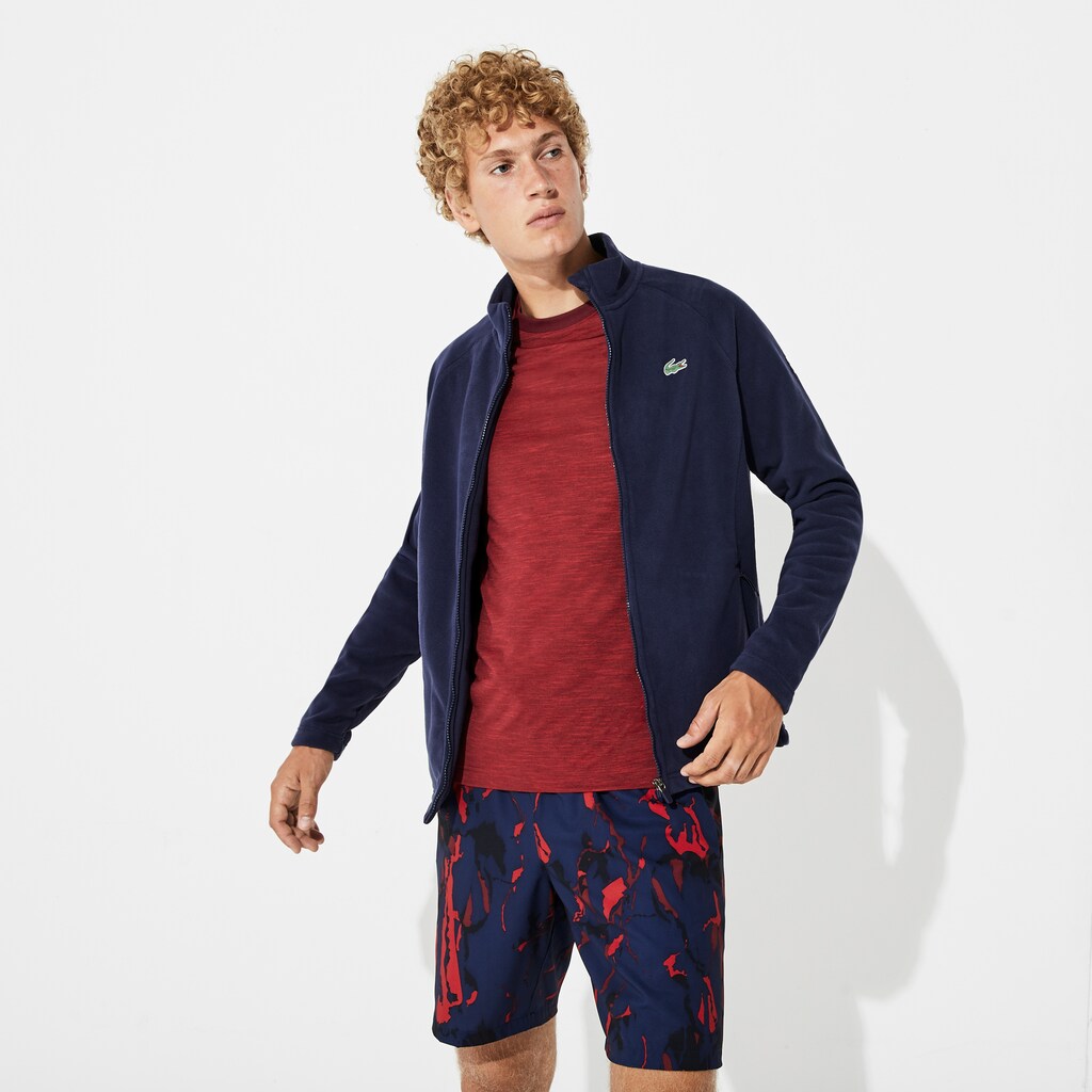 SPORT Novak Djokovic Tech Fleece Jacket | Lacoste Mens