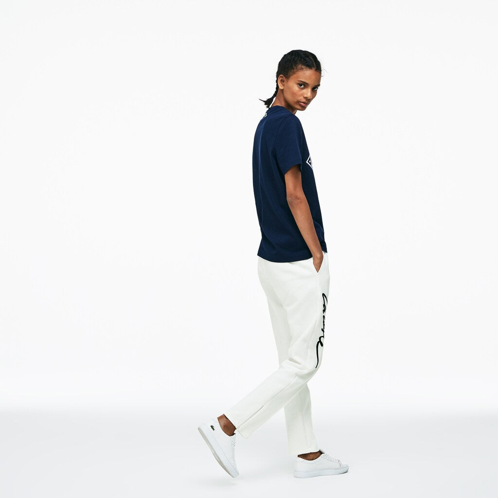 Unisex LIVE Embroidered Fleece Urban Jogging Pants | Lacoste Mens