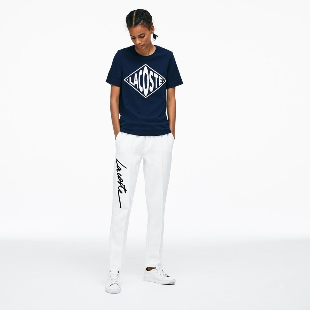 Unisex LIVE Embroidered Fleece Urban Jogging Pants | Lacoste Mens
