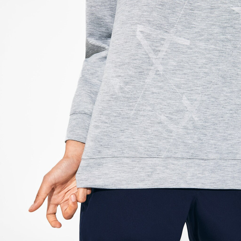 Wo  SPORT Printed Fleece Tennis Sweatshirt | Lacoste Womens