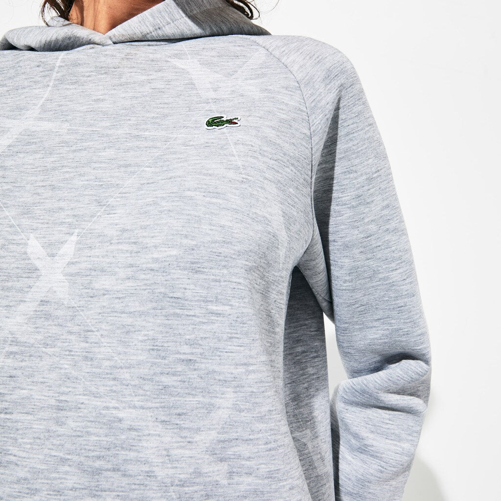 Wo  SPORT Printed Fleece Tennis Sweatshirt | Lacoste Womens