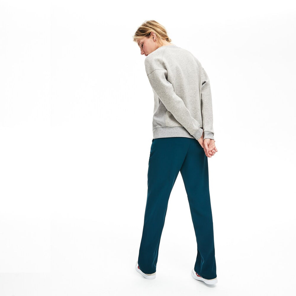 Wo  Ribbed-Panel Two-Tone Sweatshirt | Lacoste Womens