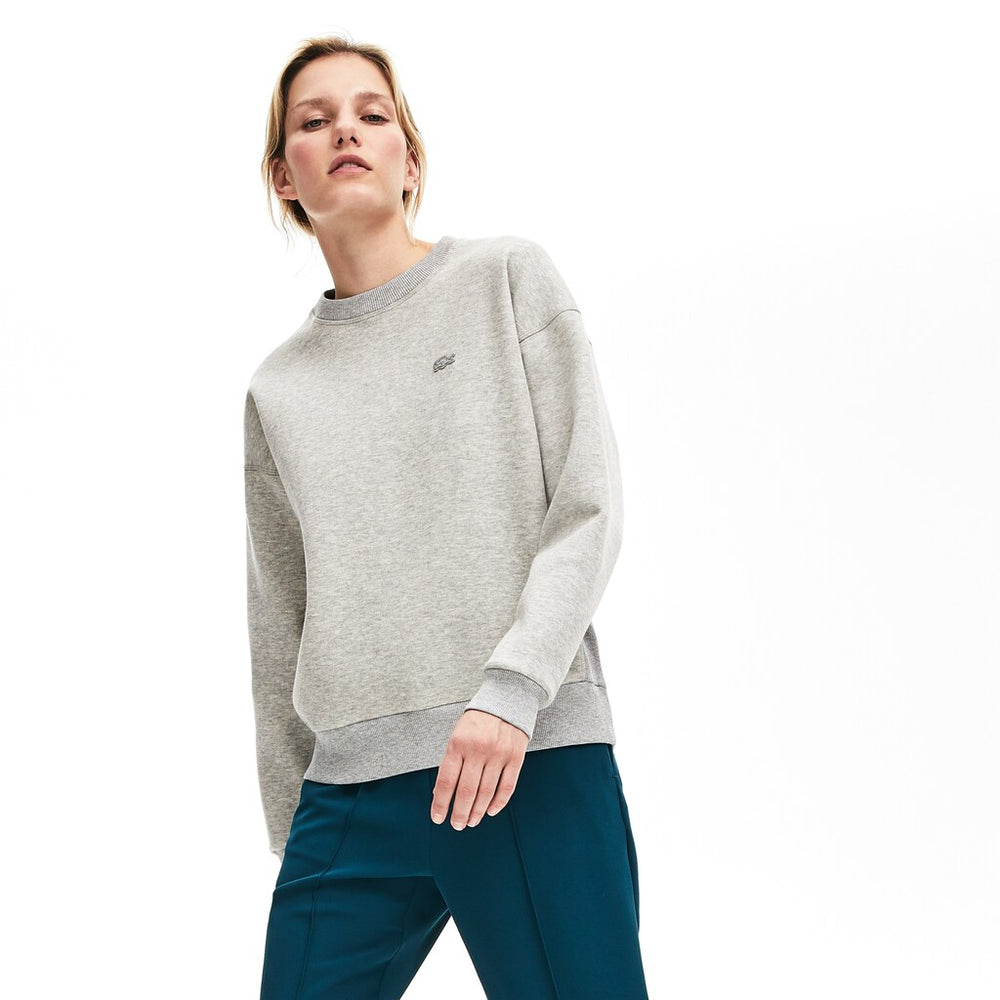 Wo  Ribbed-Panel Two-Tone Sweatshirt | Lacoste Womens