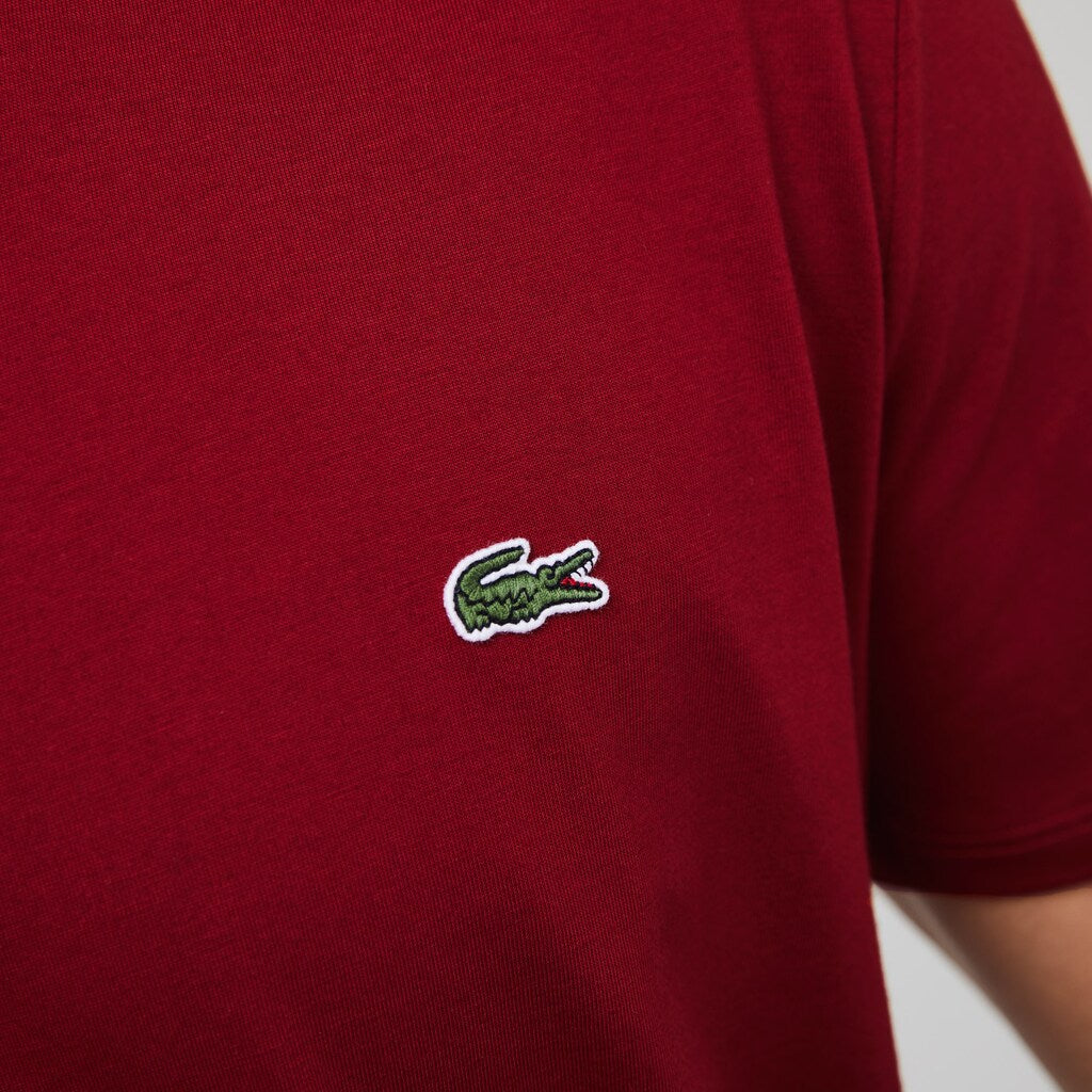 V-neck Pima Cotton T-shirt | Lacoste Mens