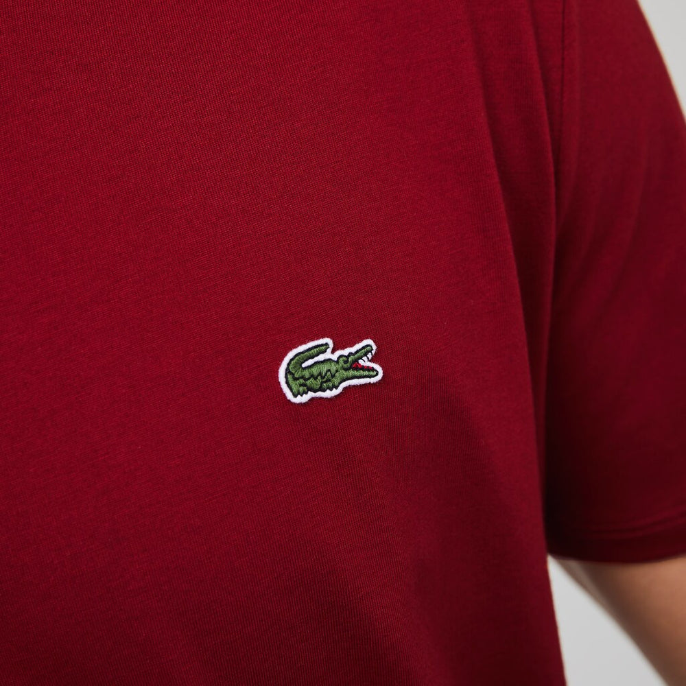 V-neck Pima Cotton T-shirt | Lacoste Mens