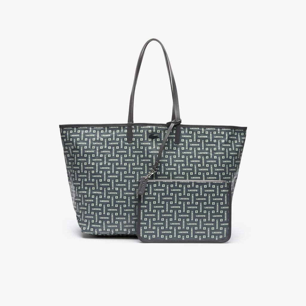 Wo  Large Coated Cotton Canvas Tote Bag | Lacoste Womens