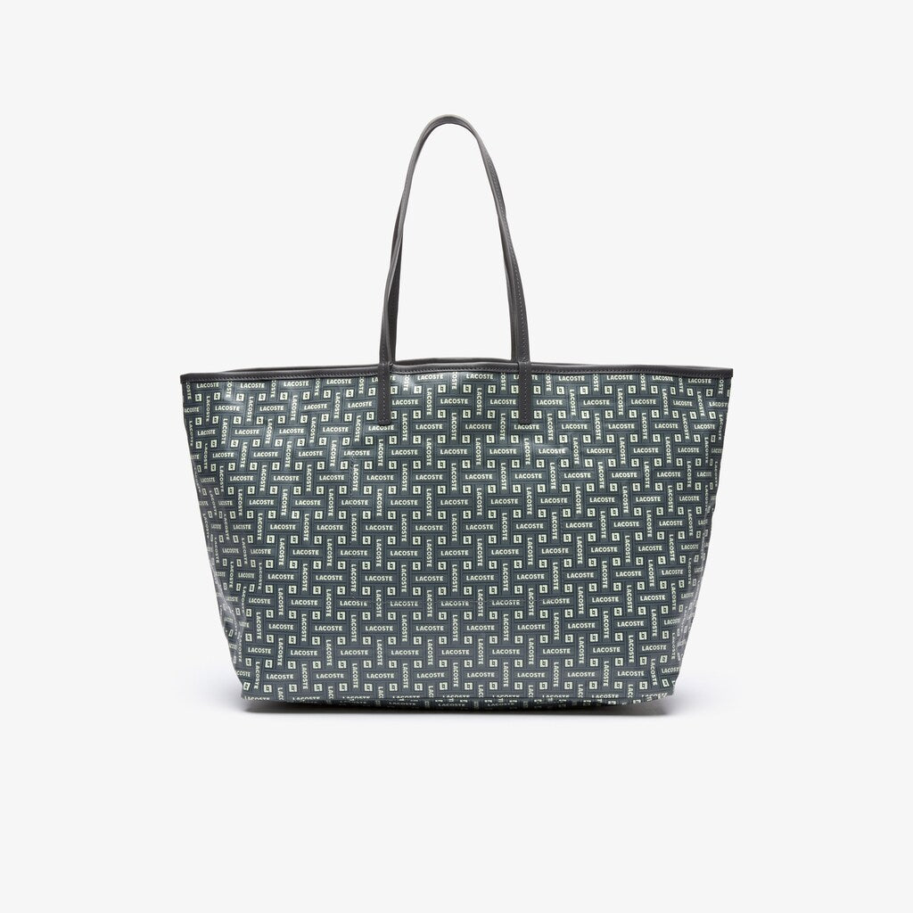Wo  Large Coated Cotton Canvas Tote Bag | Lacoste Womens