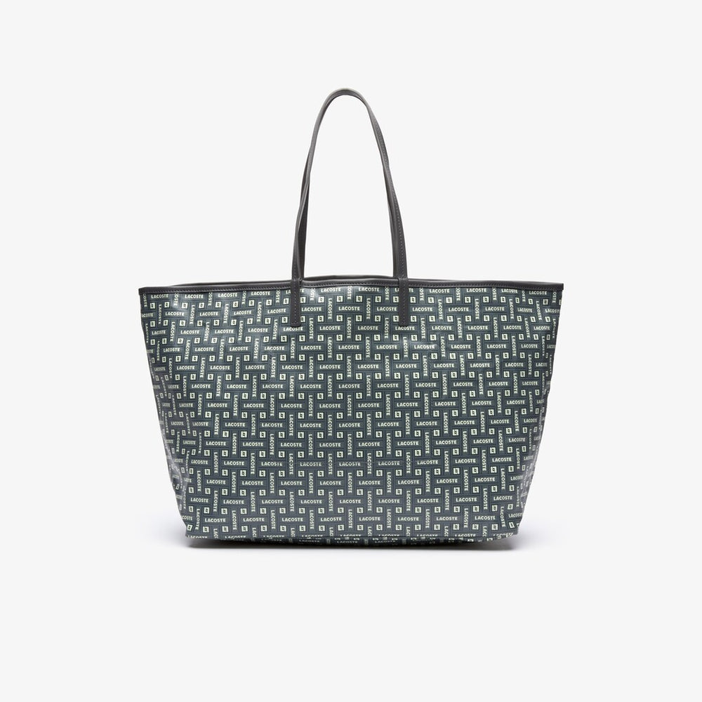 Wo  Large Coated Cotton Canvas Tote Bag | Lacoste Womens
