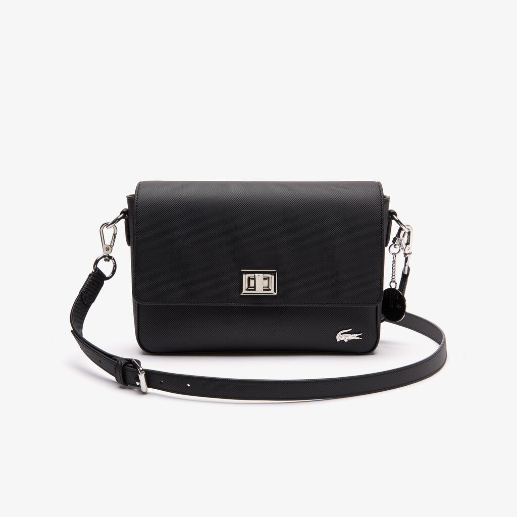 Wo  Daily Classic Coated Canvas Shoulder Bag | Lacoste Womens