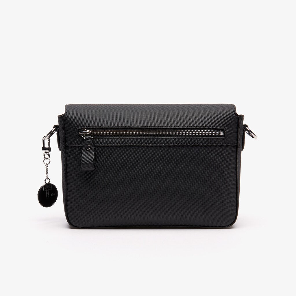 Wo  Daily Classic Coated Canvas Shoulder Bag | Lacoste Womens