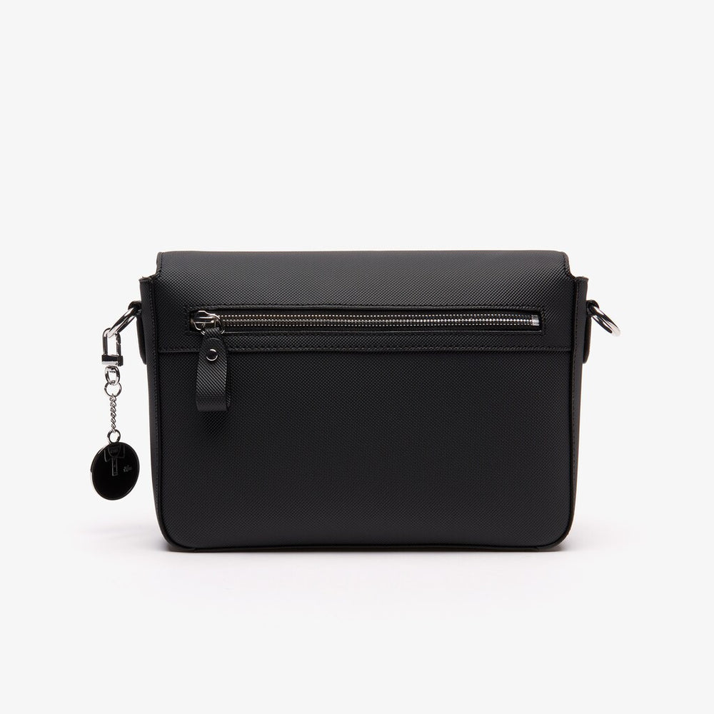 Wo  Daily Classic Coated Canvas Shoulder Bag | Lacoste Womens