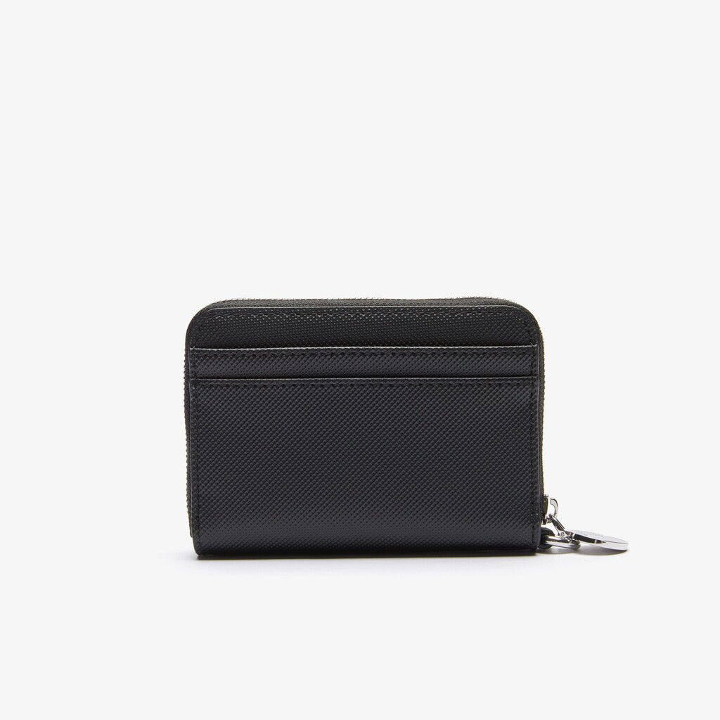 Wo  Daily Classic Small Coated Canvas Wallet | Lacoste Womens