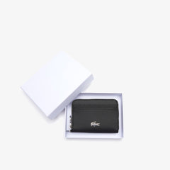 Wo  Daily Classic Small Coated Canvas Wallet | Lacoste Womens