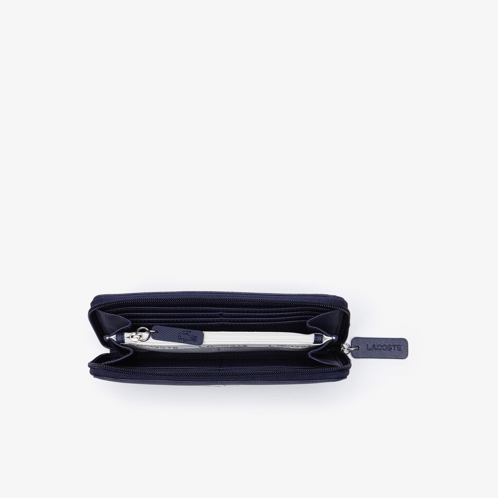 Wo  L.12.12 Concept Petit Piqué 12 Card Zip Wallet | Lacoste Womens