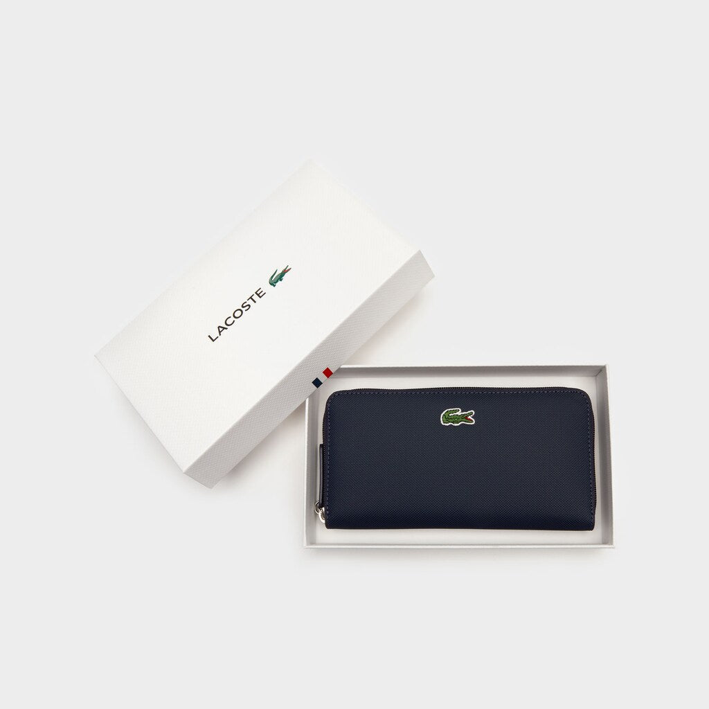 Wo  L.12.12 Concept Petit Piqué 12 Card Zip Wallet | Lacoste Womens