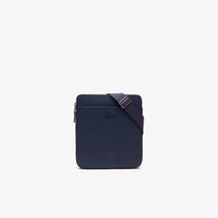 Chantaco Matte Leather Flat Zip Bag | Lacoste Mens
