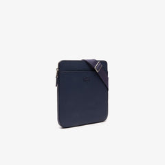 Chantaco Matte Leather Flat Zip Bag | Lacoste Mens