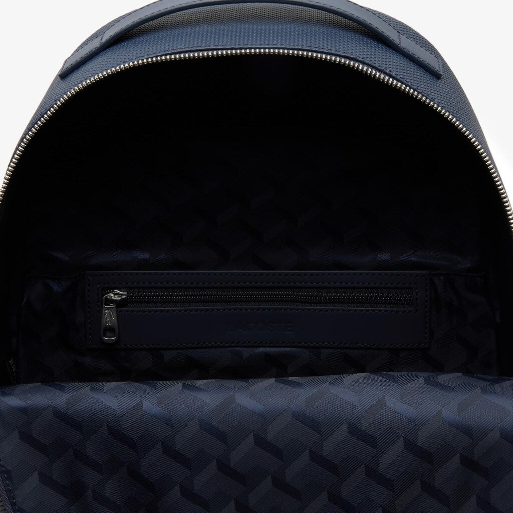 Chantaco Soft Leather Zip Backpack | Lacoste Mens