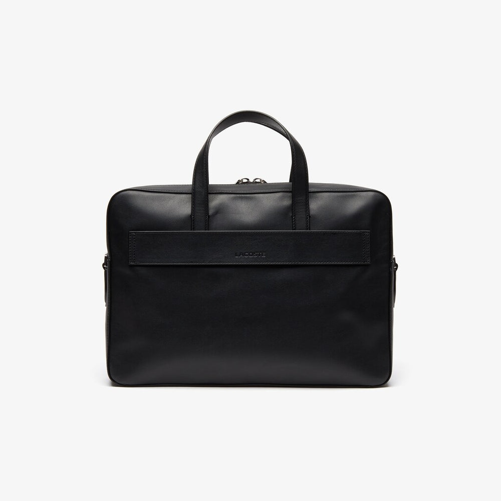 L.12.12 Detachable Shoulder Strap Leather Computer Bag | Lacoste Mens