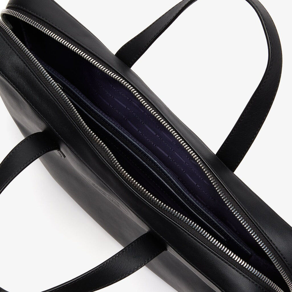 L.12.12 Detachable Shoulder Strap Leather Computer Bag | Lacoste Mens