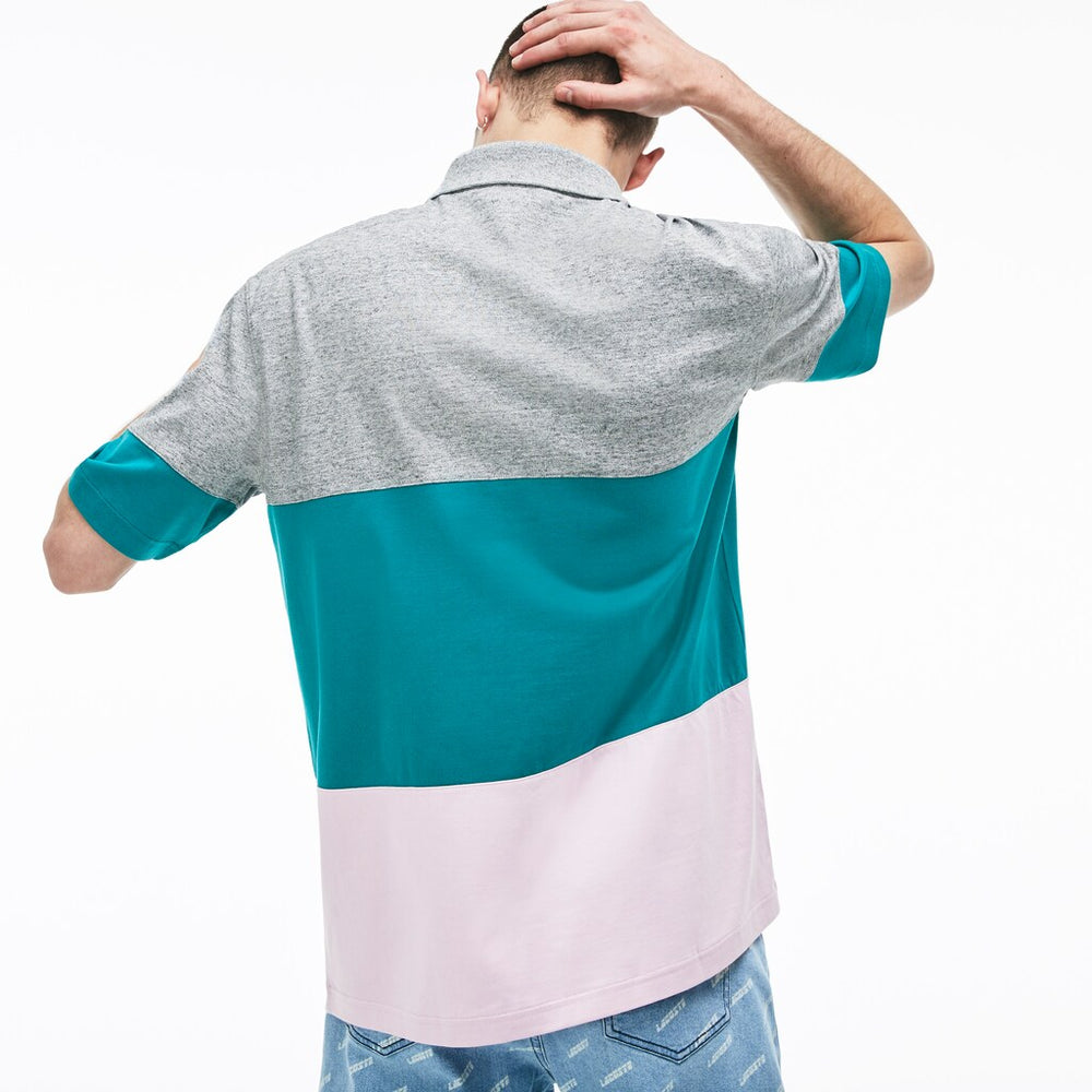 LIVE Loose Fit Cotton Polo | Lacoste Mens