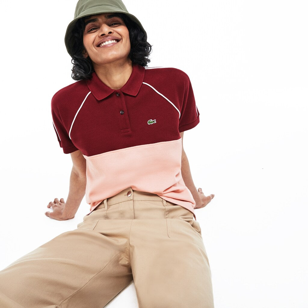 Wo  Slim Fit Petit Piqué Polo Shirt | Lacoste Womens