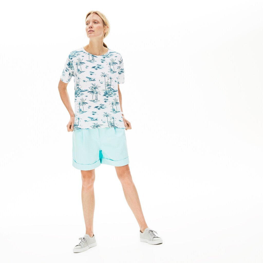 Wo  Crew Neck Jersey T-shirt | Lacoste Womens