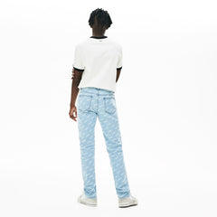 LIVE Printed Logo Jeans | Lacoste Mens