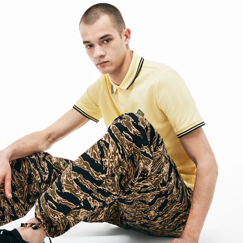 LIVE Camouflage Cargo Pants | Lacoste Mens