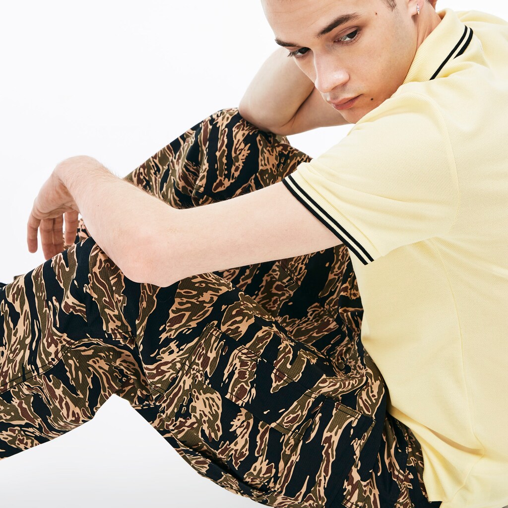 LIVE Camouflage Cargo Pants | Lacoste Mens