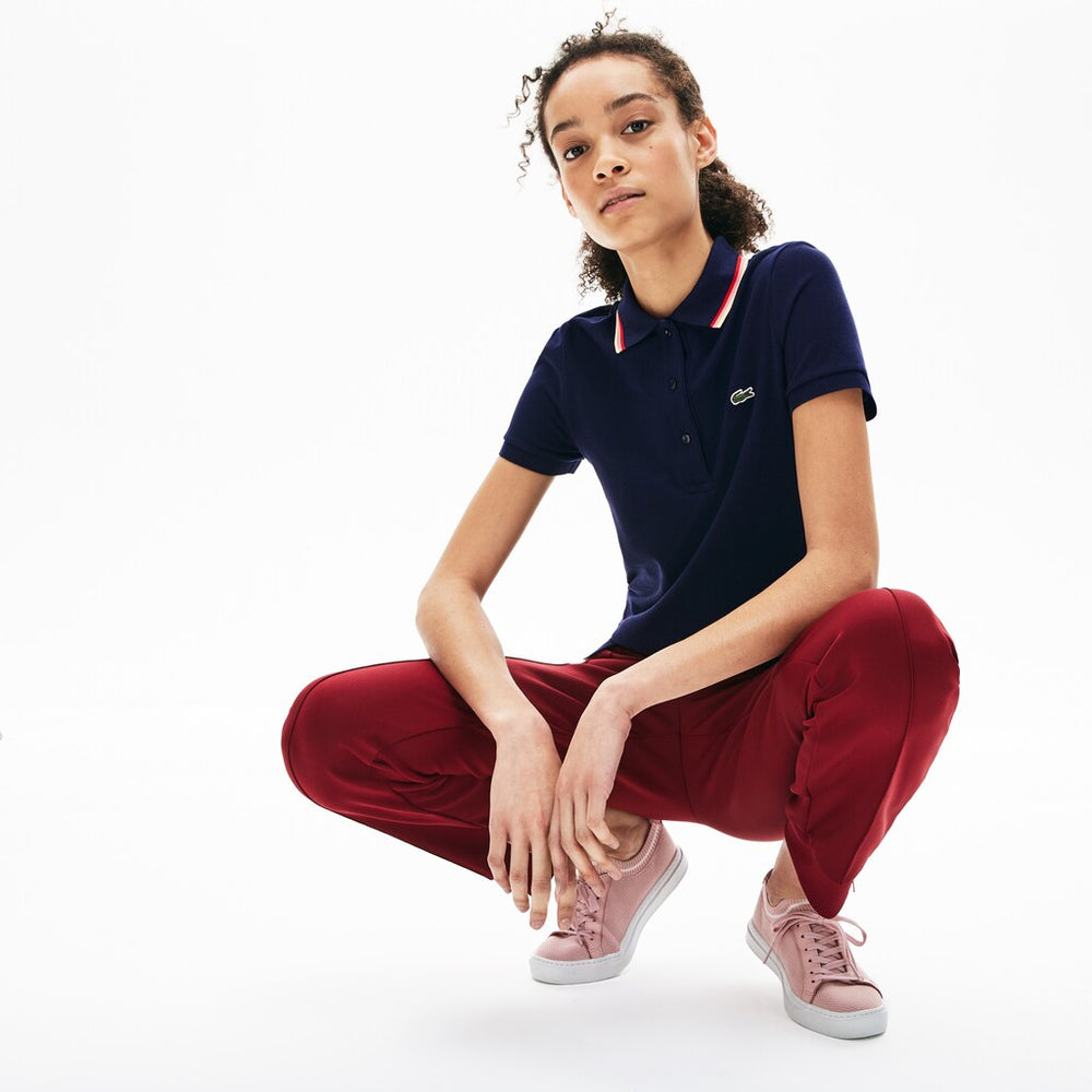 Wo  Slim Fit Cotton Petit Piqué Polo | Lacoste Womens