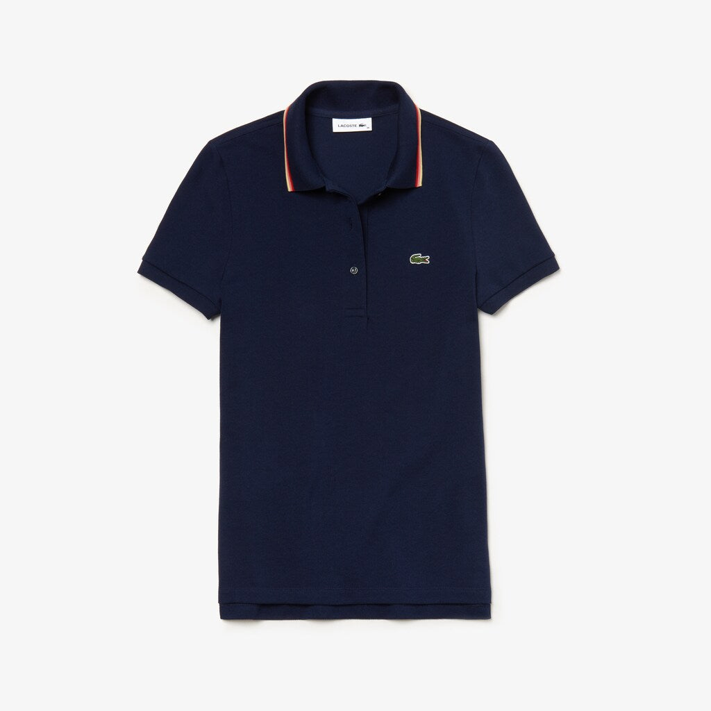 Wo  Slim Fit Cotton Petit Piqué Polo | Lacoste Womens