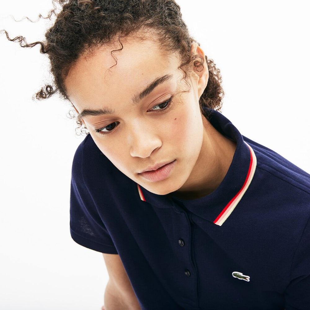 Wo  Slim Fit Cotton Petit Piqué Polo | Lacoste Womens