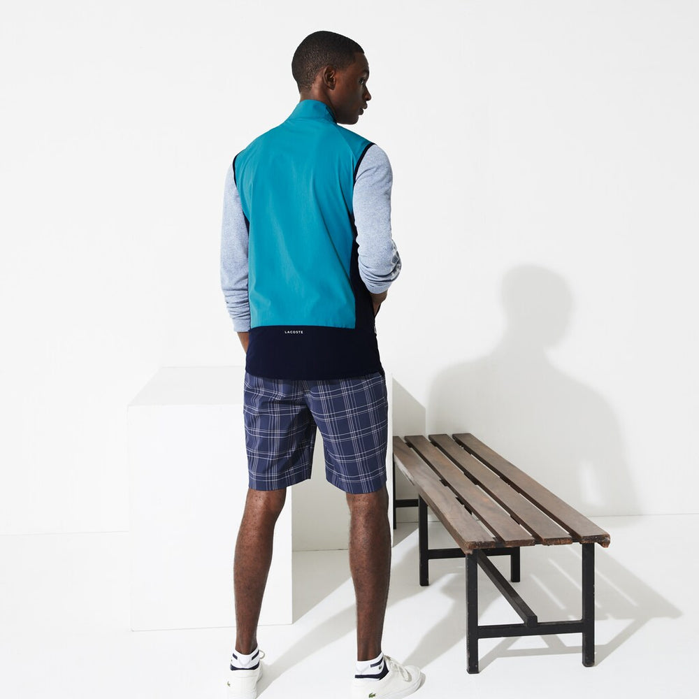 SPORT Colorblock Technical Taffeta Golf Quilted Vest | Lacoste Mens