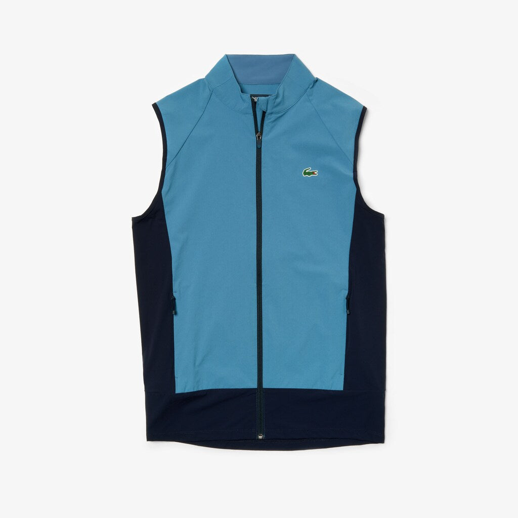 SPORT Colorblock Technical Taffeta Golf Quilted Vest | Lacoste Mens