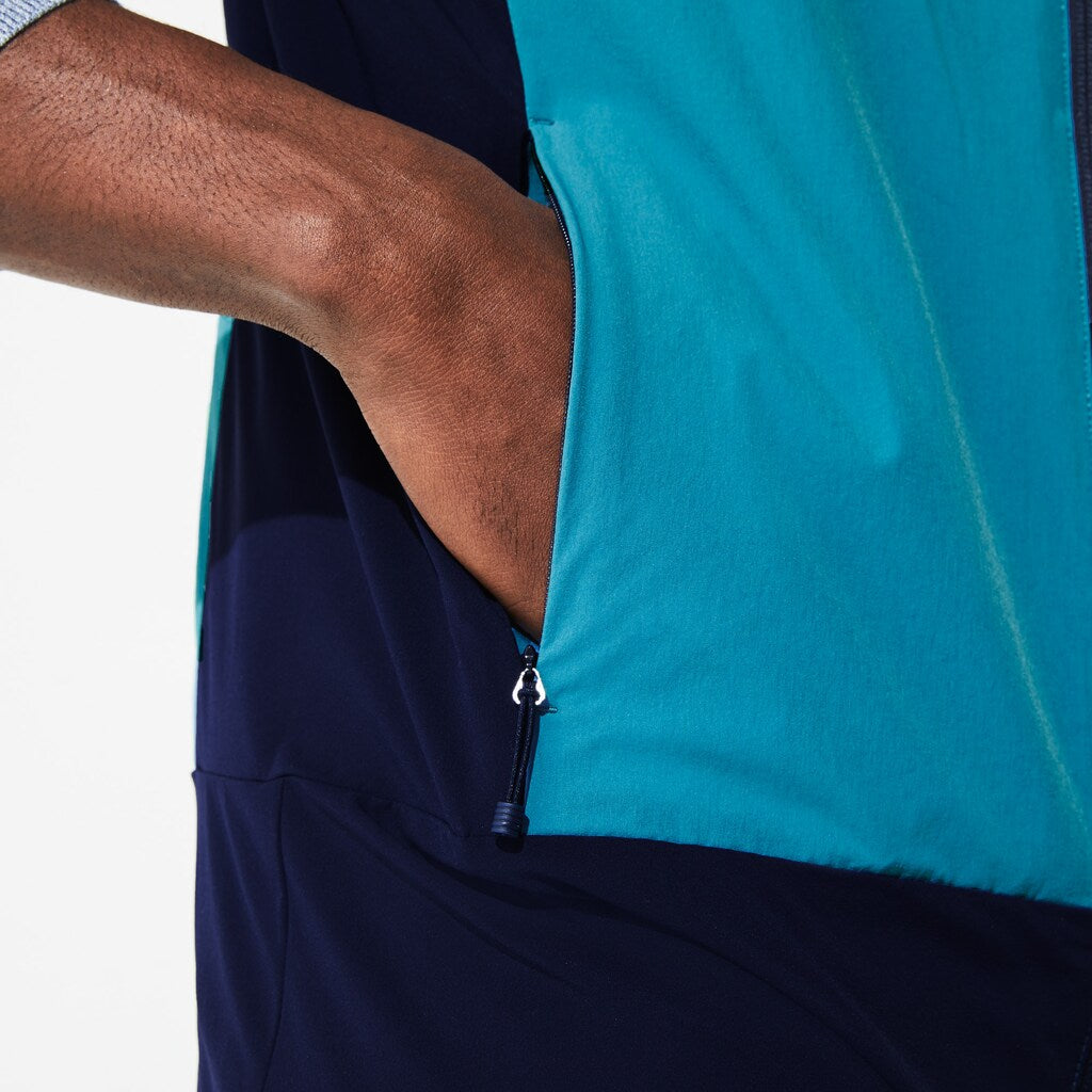 SPORT Colorblock Technical Taffeta Golf Quilted Vest | Lacoste Mens