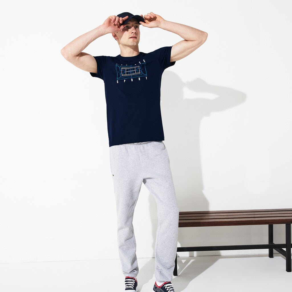 SPORT Crew Neck Tech Jersey T-shirt | Lacoste Mens