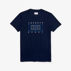 SPORT Crew Neck Tech Jersey T-shirt | Lacoste Mens