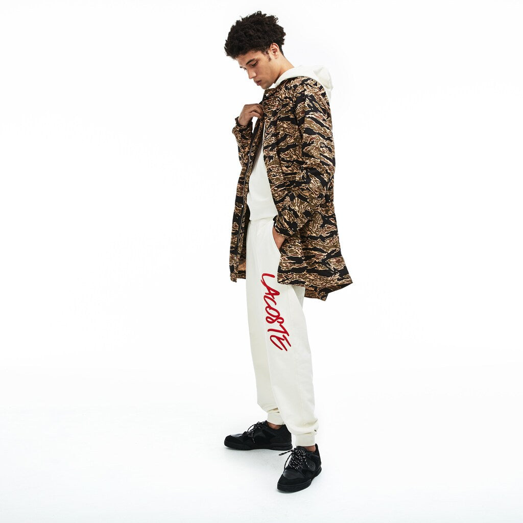 Unisex LIVE Camouflage Parka | Lacoste Mens