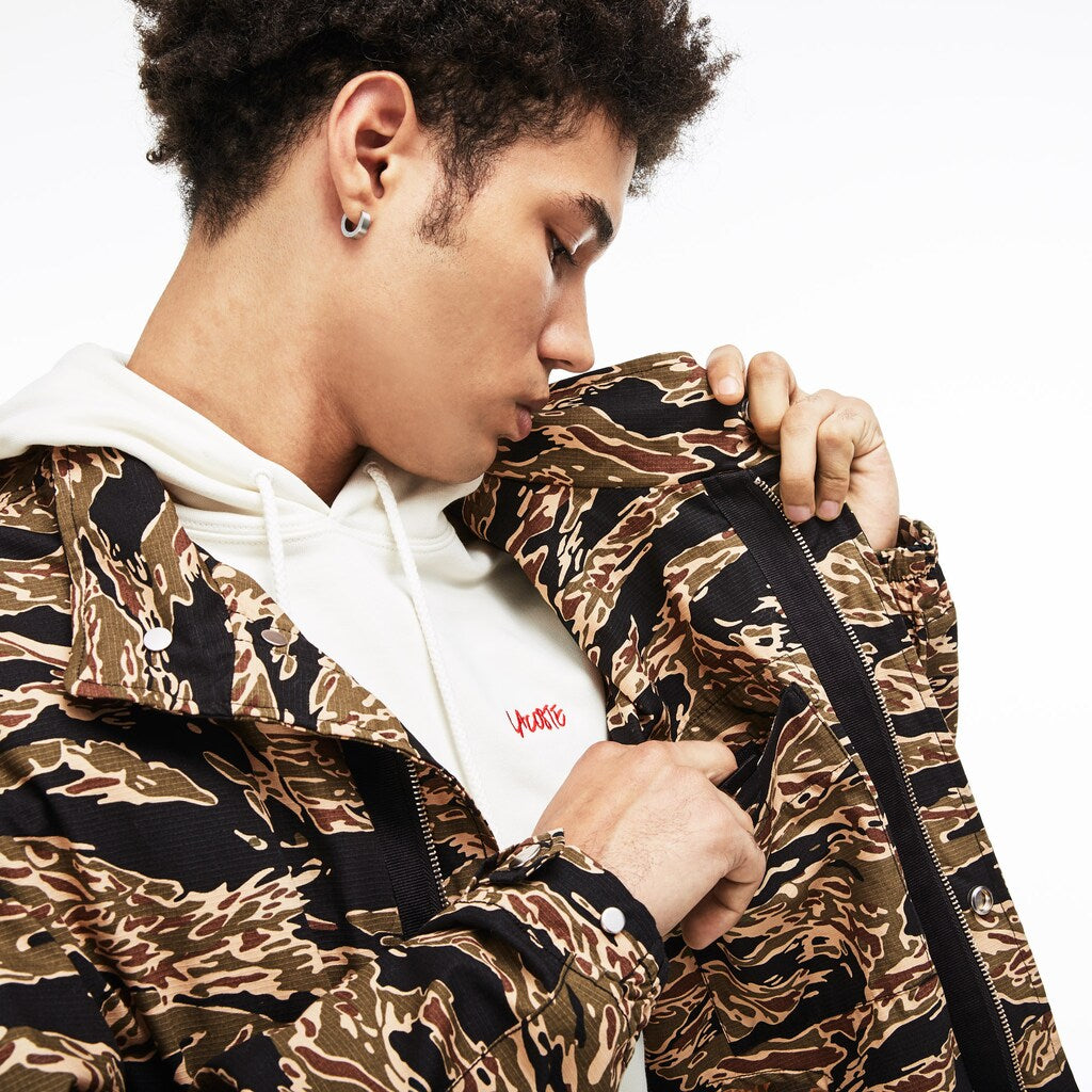 Unisex LIVE Camouflage Parka | Lacoste Mens