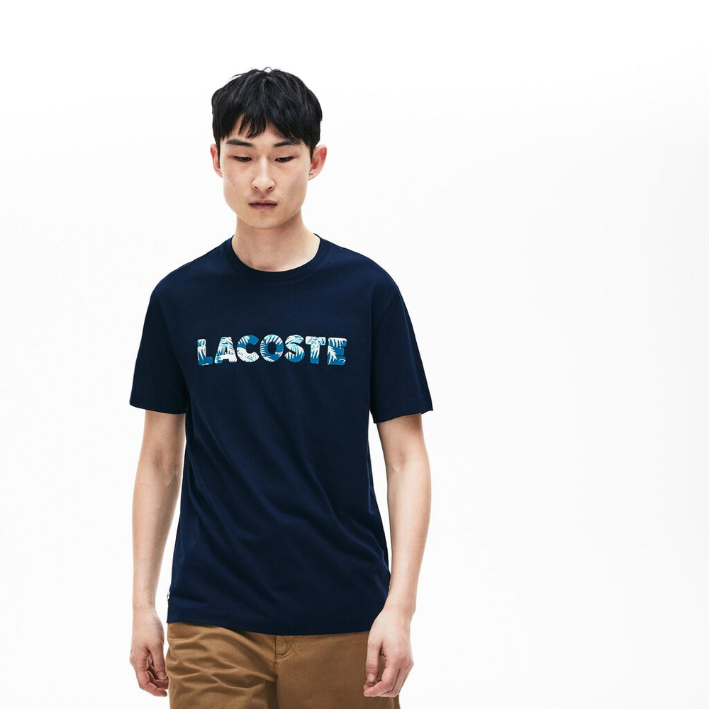 Crew Neck Soft Cotton T-shirt | Lacoste Mens