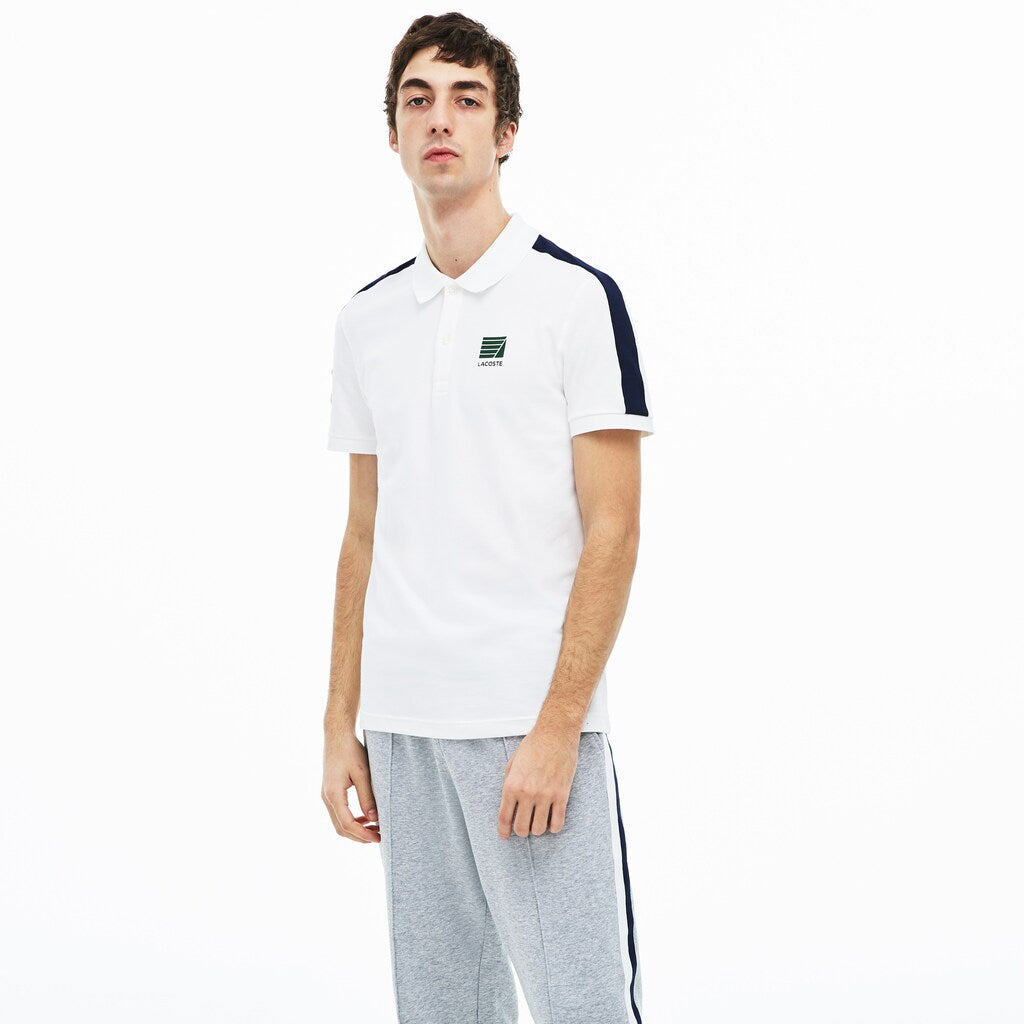 Slim Fit Cotton Mini Piqué Polo | Lacoste Mens