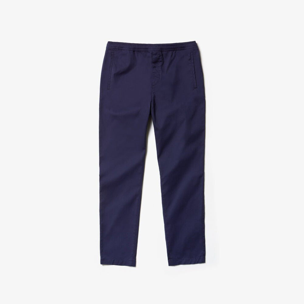 Stretch Canvas Chinos | Lacoste Mens